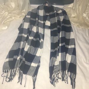Plush Ultra Soft Fleece Plaid Scarf